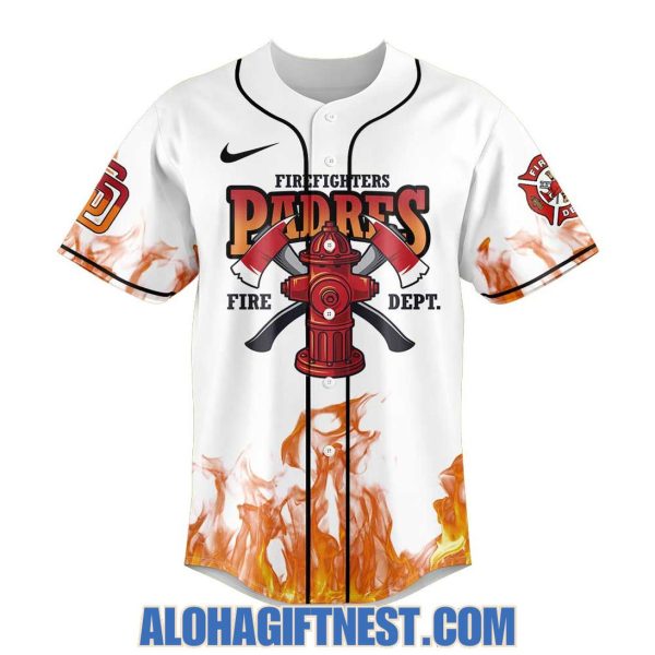San Diego Padres Firefighter First Responders 2025 Limited Edition Baseball Jersey