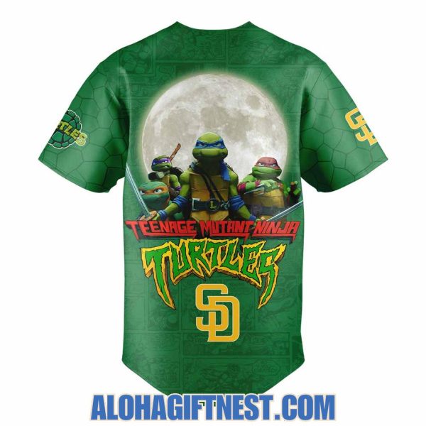 San Diego Padres Teenage Mutant Ninja Turtles 2025 Limited Edition Baseball Jersey