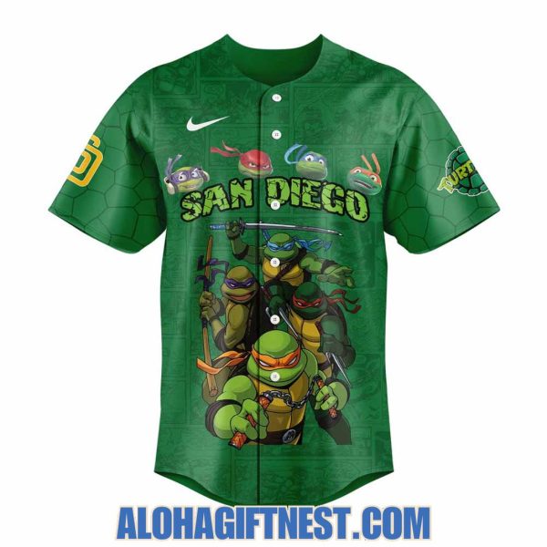 San Diego Padres Teenage Mutant Ninja Turtles 2025 Special Edition Baseball Jersey