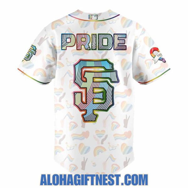 San Francisco Giants 2025 LGBTQ Pride Night Baseball Jersey
