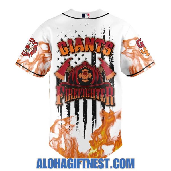 San Francisco Giants Firefighter First Responders 2025 Limited Edition Baseball Jersey