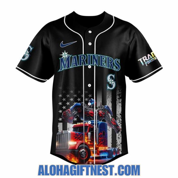 Seattle Mariners 2025 Transformers x Optimus Prime Limited Edition Baseball Jersey