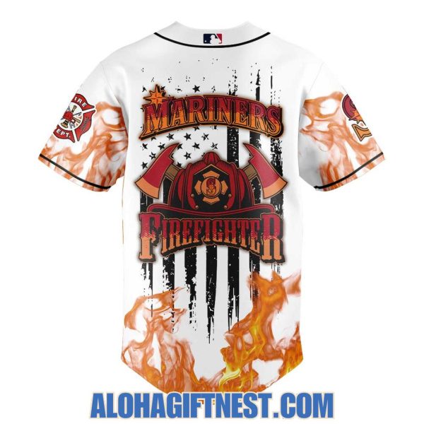 Seattle Mariners Firefighter First Responders 2025 Limited Edition Baseball Jersey