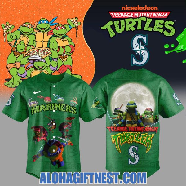 Seattle Mariners Teenage Mutant Ninja Turtles 2025 Limited Edition Baseball Jersey