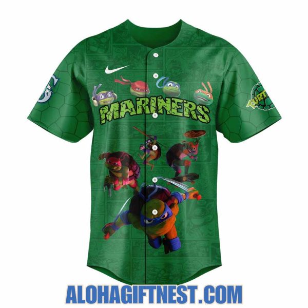 Seattle Mariners Teenage Mutant Ninja Turtles 2025 Limited Edition Baseball Jersey