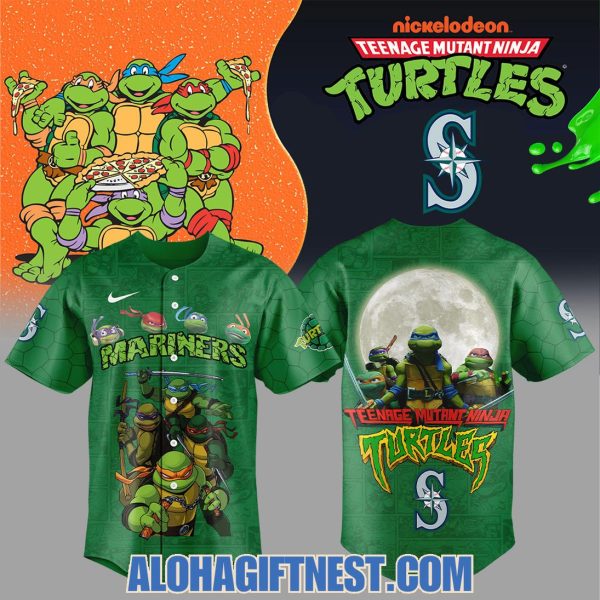 Seattle Mariners Teenage Mutant Ninja Turtles 2025 Special Edition Baseball Jersey