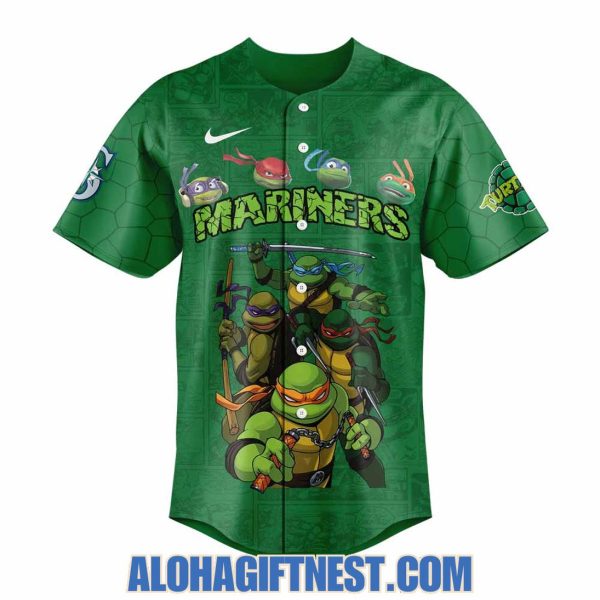 Seattle Mariners Teenage Mutant Ninja Turtles 2025 Special Edition Baseball Jersey