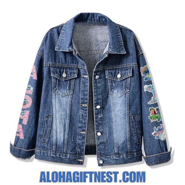 Stitch I Came I Saw I Broke Stuff Denim Jacket