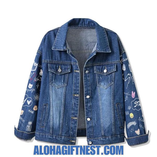 Stray Kids Dominate World Tour Limited Edition Denim Jacket