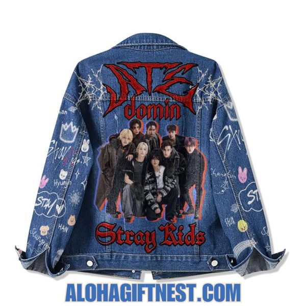 Stray Kids Dominate World Tour Limited Edition Denim Jacket