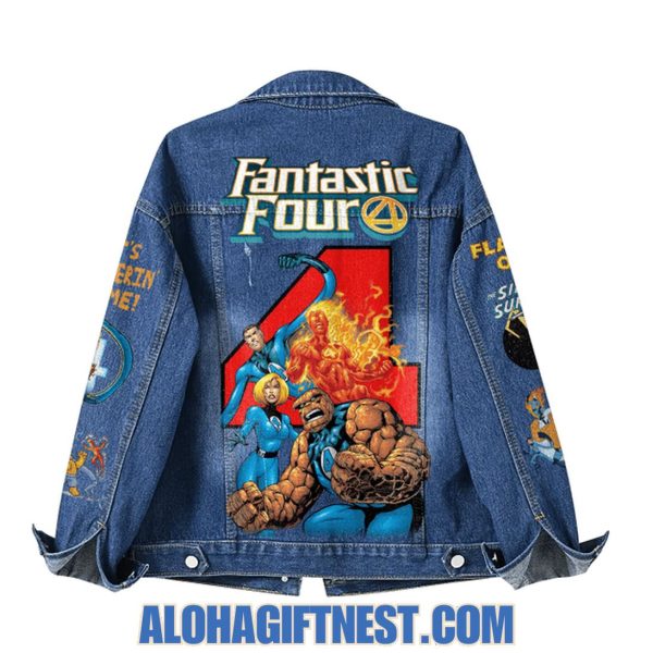 The Fantastic Four 2025 Limited Edition Denim Jacket