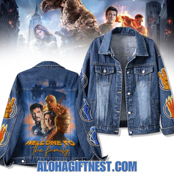 The Fantastic Four Welcome To The Family Limited Edition Denim Jacket
