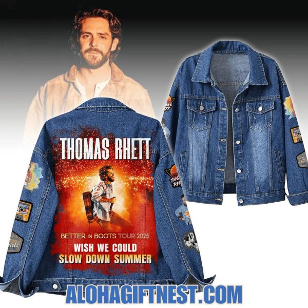 Thomas Rhett Better In Boots Tour 2025 Denim Jacket