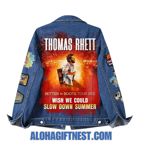 Thomas Rhett Better In Boots Tour 2025 Denim Jacket