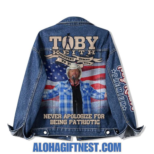 Toby Keith Country Comes To Town 2025 Denim Jacket