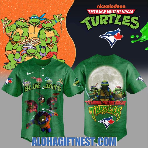 Toronto Blue Jays Teenage Mutant Ninja Turtles 2025 Limited Edition Baseball Jersey