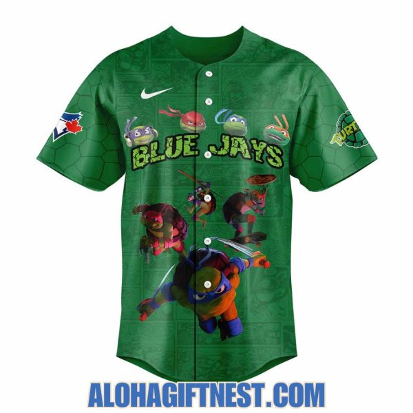 Toronto Blue Jays Teenage Mutant Ninja Turtles 2025 Limited Edition Baseball Jersey