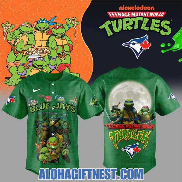 Toronto Blue Jays Teenage Mutant Ninja Turtles 2025 Special Edition Baseball Jersey
