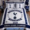 FC Tottenham Hotspur Uefa Europa League Champions 2025 Limited Edition Bedding Set