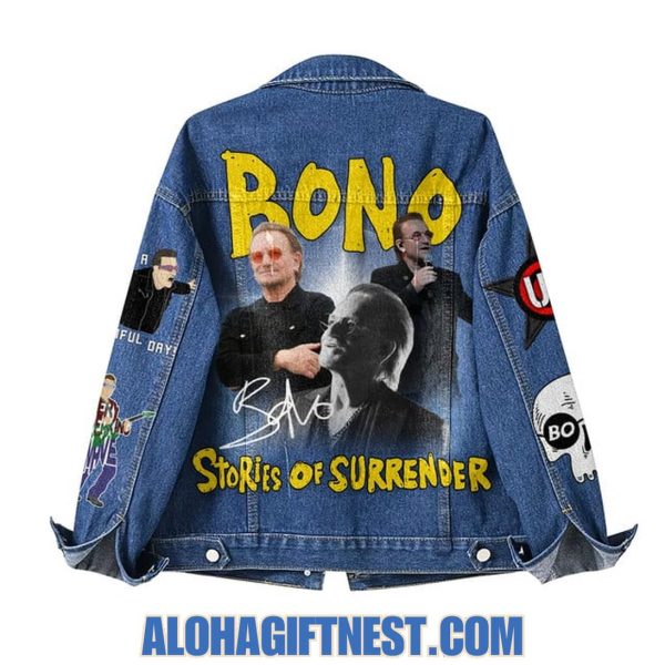 Bono: Stories Of Surrender 2025 Beautiful Day Denim Jacket