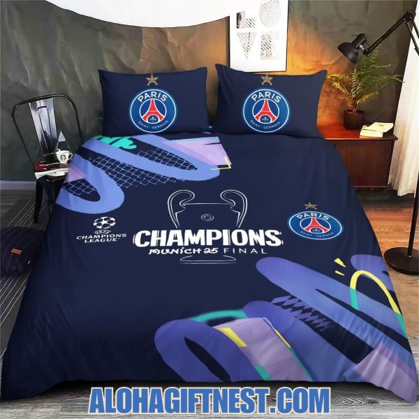 Paris Saint-Germain F.C Champions Munich 25 Final Bedding Set