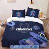 Paris Saint Germain F.C Champions Munich 25 Final Bedding Set