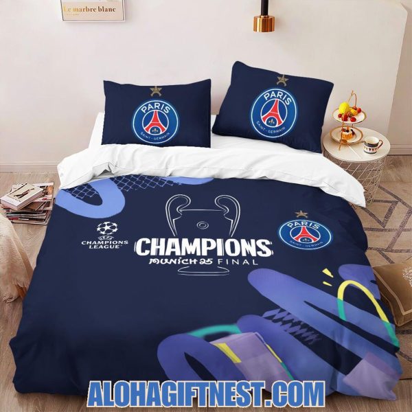 Paris Saint-Germain F.C Champions Munich 25 Final Bedding Set